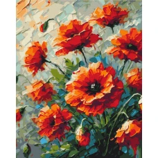 Картина за номерами "Brushme" /BS54160/ "Маки"  40*50см