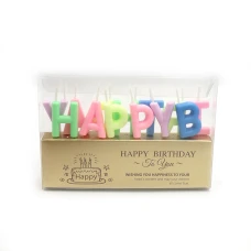 Набір свічок для торту "JO" /DSCN9381/ свічка-буква "Happy birthday" (1/10) Набір свічок для торту "JO" /DSCN9381/ свічка-буква "Happy birthday" (1/10)