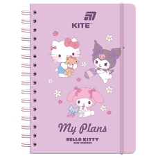 Щоденник-планувальник шкільний "Kite" /HK26-438/ тверда обкл., Hello Kitty MIX (1/10)