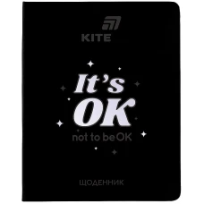 Щоденник шкільний "Kite" /K26-283-5/ м'яка обкл. PU, It's OK (1/18)