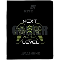 Щоденник шкільний "Kite" /K26-283-2/ м'яка обкл. PU, Next level (1/18)