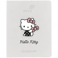 Щоденник шкільний "Kite" /HK26-264-1/  тверда обкл. PU, Hello Kitty (1/18)
