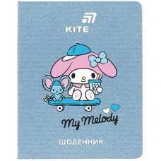 Щоденник шкільний "Kite" /HK26-264-3/  тверда обкл. PU, My Melody (1/18)