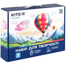 Набор для творчества "Kite" /K-S02/ Classic: фломастеры, цв. карандаши, акварель, гуашь, пластилин, кисточки, альбом (1/7) Набор для творчества "Kite" /K-S02/ Classic: фломастеры, цв. карандаши, акварель, гуашь, пластилин, кисточки, альбом (1/7)