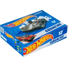 Гуаш "Kite" 12 кол. 20 мл /HW23-063/ "Hot Wheels" (1/12)