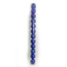 Набір новорічних кульок "JO" /DSCN0922-6-12-BL/ тубус "BLUE" 6см,/12шт., PVC,