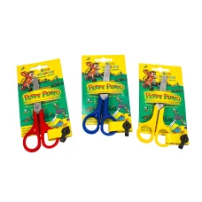 Ножиці ДИТЯЧІ (лівша) "Peppy Pinto"  /51058L/  13.5 см. на блістері  (1/12/360)