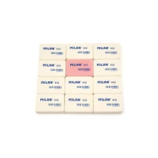 Гумка "MILAN" /412/ прямокутна (12/300)