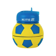 Пляшка для води "Kite" /K26-1272-2/ 550 мл, синьо-жовта, силікон (1/50)