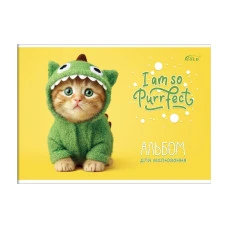 Альбом для малювання 2026 "Бріск" А4/12арк. /AB-30/ 120г/м.кв. Дизайн №2 (12/168)