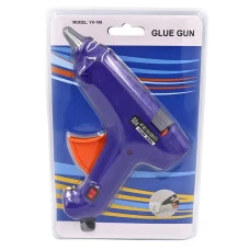 Пістолет клейовий для термоклею "JO" /DSCN1031/ "Hard", європ. розетка 60W, 1,1 см, блістер (1/24)