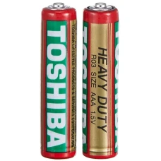 Батарейка "TOSHIBA" /R03/2shink/516/444 Heavy Duti (EL) сольова, 1,5V, мізинчик (2/40/200) Батарейка "TOSHIBA" /R03/2shink/516/444 Heavy Duti (EL) сольова, 1,5V, мізинчик (2/40/200)