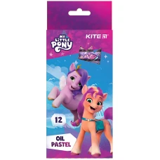 Пастель масляна "Kite" /LP24-071/ 12 кольорів "My Little Pony" (1/12/144)