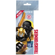 Пастель масляна "Kite" /TF24-071/ 12 кольорів "Transformers" (1/12/144)