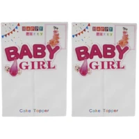 Топпер для торта /90800-5/ "Baby girl" 14 см (12/1200)