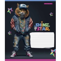 Зошит уч. "Школярик" 18арк.== /3276L/ "Dance star" виб.УФ--лак (хлопчик) (25/250)
