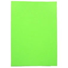 Флексика(фоаміран) "JO" /17FA4-002/ EVA 1,7mm A4 Fluorescent GLITTER "Салатовий" 10шт/уп (1/96)