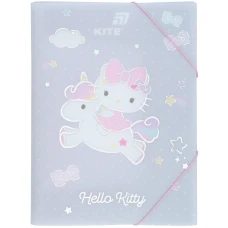 Папка на гумках А4 "Kite" /HK25-247-3/ Hello Kitty (1/12)