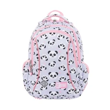 Рюкзак шкільний "ST.RIGHT" /BP26/ GREY Панда 655272, 39*27*17 см