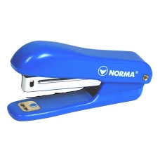 Степлер № 10, 10 арк. "NORMA" /4029/06N/ синій (1/12)