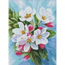 Алмазна мозаїка "Ідейка" /AMO7555/ "Цвітіння яблуні" 30*40см