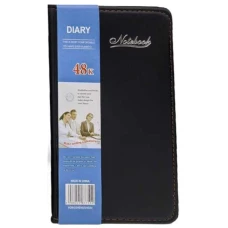 Блокнот 10*18см/74арк. /8775-48К/ шкір/зам # "Note-book" (1/12)