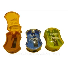 Точилка "Peppy Pinto" /B-126/ з контейнером пл. одинарн., виїмки для пальців (24)