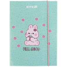 Папка для тетрадей "Kite" /K25-210-1/ В5 на резинке картон, Feel Good (1/10) Папка для тетрадей "Kite" /K25-210-1/ В5 на резинке картон, Feel Good (1/10)