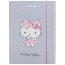 Папка для тетрадей "Kite" /HK25-210-1/ В5 на резинке картон, Hello Kitty (1/10) Папка для тетрадей "Kite" /HK25-210-1/ В5 на резинке картон, Hello Kitty (1/10)