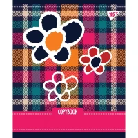 Тетрадь уч. "YES" 12л.# /765148/ "Tartan fun" выб.гибрид.лак (10/250)