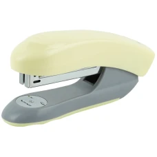 Степлер №24/6, 20 арк. "Axent" /4820-08-A/ Welle-2 пласт., Pastelini, жовтий (1/12/96)