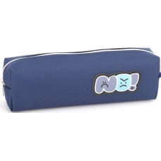 Пенал "Bourgeois" /KJ3947/ Blue 21*4.5*6см