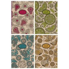 Блокнот 143*197 120арк. "Mandarin" КРАФТ тв.обкл. == диз.1841-1844  (1/24)