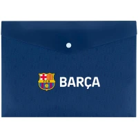 Папка на кнопке А4 "Kite" /BC25-244/ FC Barcelona (1/12)