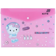 Папка на кнопці А4 "Kite" /HK25-244-4/ Hello Kitty (1/12)