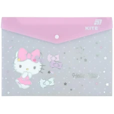 Папка на кнопці А4 "Kite" /HK25-244-5/ Hello Kitty (1/12)