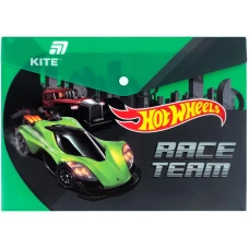 Папка на кнопці А4 "Kite" /HW25-244/ Hot Wheels (1/12)