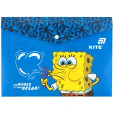 Папка на кнопці А4 "Kite" /SB25-244/ SpongeBob SquarePants (1/12)