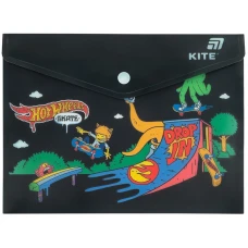 Папка на кнопці А5 "Kite" /HW25-245/ Hot Wheels Skate (1/12)