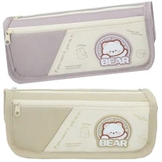Пенал "Барвинок" /6-055-04/ 22*5*9см 1 отделение + карман на молнии (1/36/216)