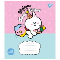 Зошит уч. "YES" 12арк.// /766935/ "Line Friends. Sweetieland" (25/500)