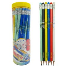 Олівець ч/г "Acmeliae" /43100/ HB з гумкою (48/1152)