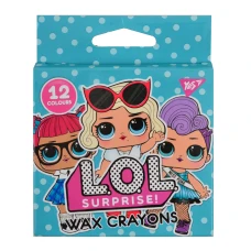 Олівці воскові 12 кол. "YES" /590136/ "LOL Juicy" 7*90мм (1/30/240)