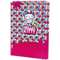 Папка для праці А4 карт/лам "Kite" /HK21-213/ Hello Kitty на гум. (1/5/20)