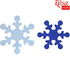 Заготовка "Rosa Talent" /868/ "Сніжинки 5" 5+5шт, 7*8см/6*7см