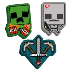 Гумка "Yes" /560600/ "Minecraft" 3 диз. мікс фігурна (51/306/1224)
