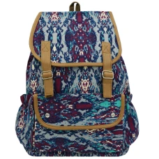 Рюкзак молодіжний "JO" /7591-1/ "Крижане сяйво" 38*30*13см, т. рожевий (1/10)