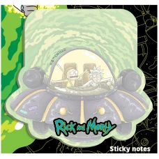 Папір з клейким шаром 70*70 мм "Kite" /RM23-298-1/ 50арк "Rick and Morty" (1/24/576)