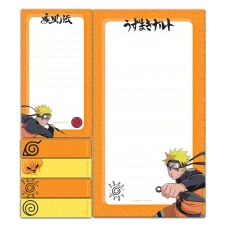 Папір з клейким шаром 70*130 мм "Kite" /NR23-299-1/ 25арк "Naruto" + стікер (1/24/144)