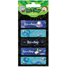 Індекс регістри "Kite" /RM23-480/ ПАПЕРОВІ 5х15х50мм,100 шт, Rick and Morty (1/40/960)